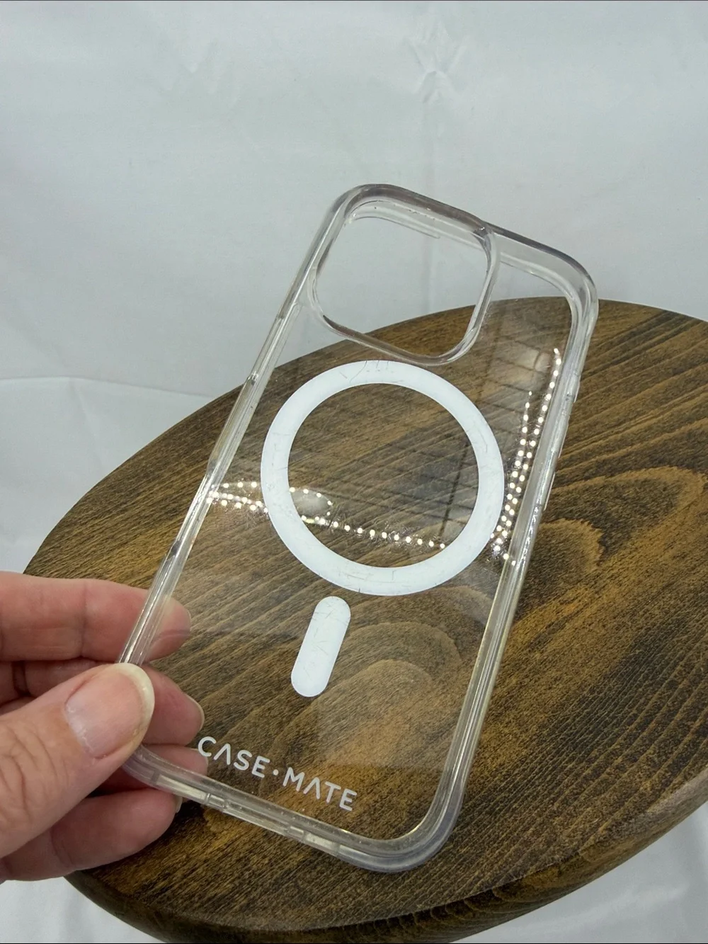 case-mate clear textured